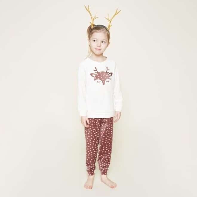 pyjama enfant fille renne